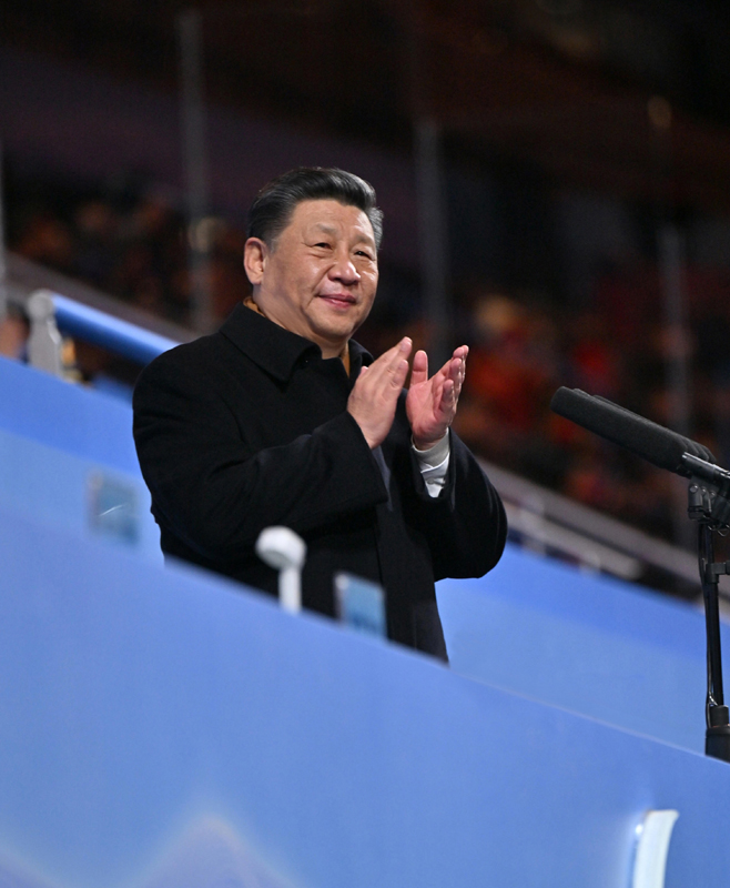 2022年3月4日晚，北京2022年冬殘奧會(huì)開(kāi)幕式在國(guó)家體育場(chǎng)隆重舉行。習(xí)近平主席出席開(kāi)幕式并宣布北京2022年冬殘奧會(huì)開(kāi)幕。